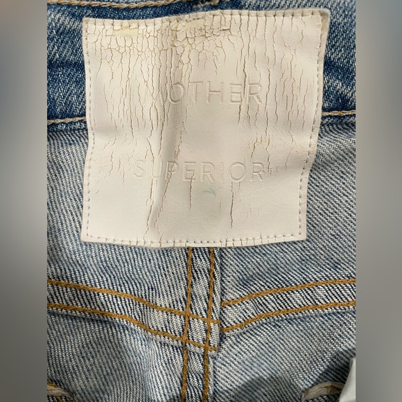 MOTHER Superior The Tomcat in The Confession Straight Leg Denim Size 26 - Picture 13 of 15